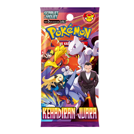 Pokémon Game Kartu Koleksi Scarlet & Violet Booster Pack “Kehadiran Juara”