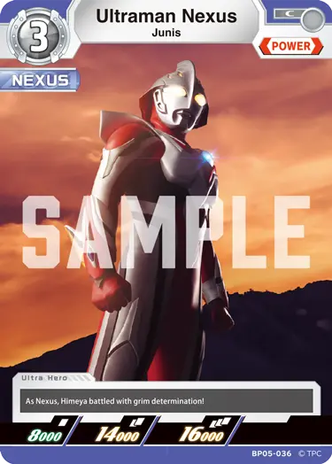Ultraman Nexus Junis BP05-036