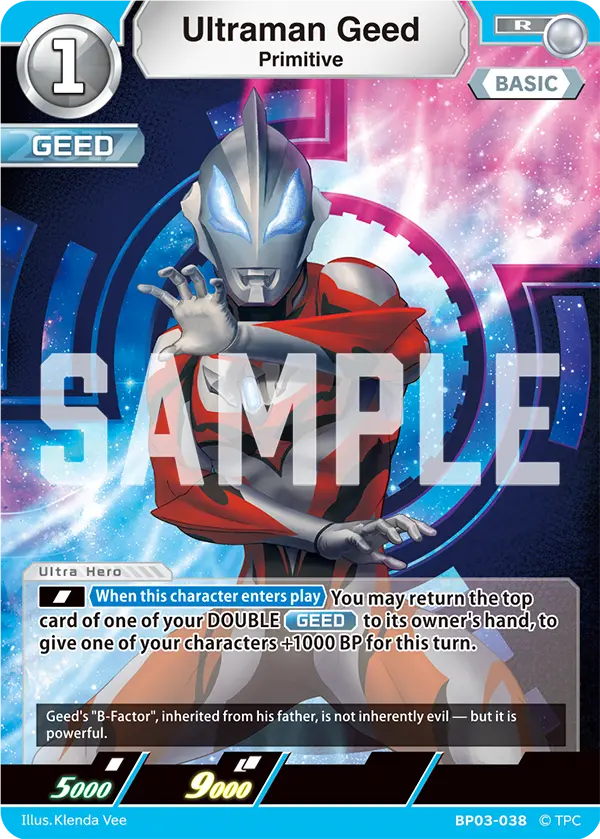 Ultraman Geed  Primitive BP03-038
