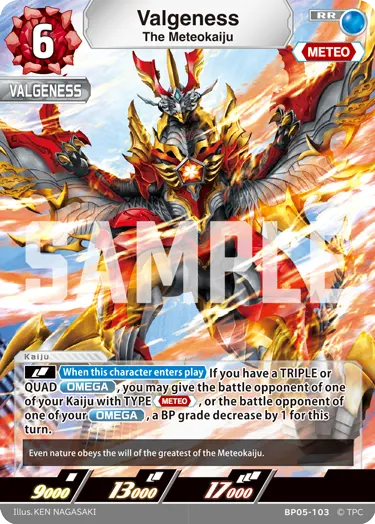 The Meteokaiju Valgeness BP05-103