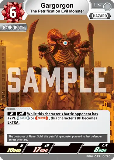 The Petrification Evil Monster Gargorgon BP04-095