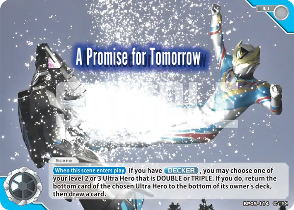 A Promise for Tomorrow BP05-114