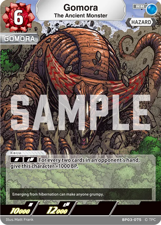 The Ancient Monster Gomora BP03-075