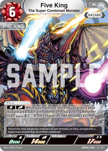 The Super Combined Monster Five King  BP04-094