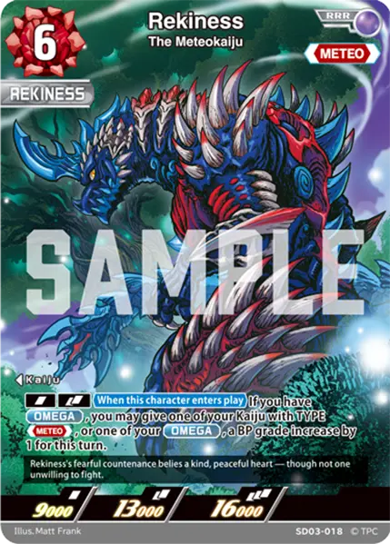 The Meteokaiju Rekiness SD03-018