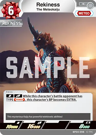 The Meteokaiju Rekiness  BP04-098