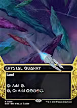 Edge of Eternities Stellar Sights: Crystal Quarry (0010 - Borderless
