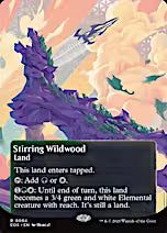 Stirring Wildwood (0084 - Borderless Poster)
