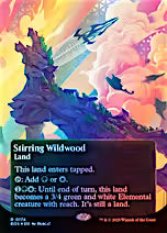 Stirring Wildwood (0174 - Borderless Poster Galaxy Foil)