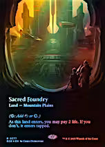 Sacred Foundry (0377 - Borderless Galaxy Foil)