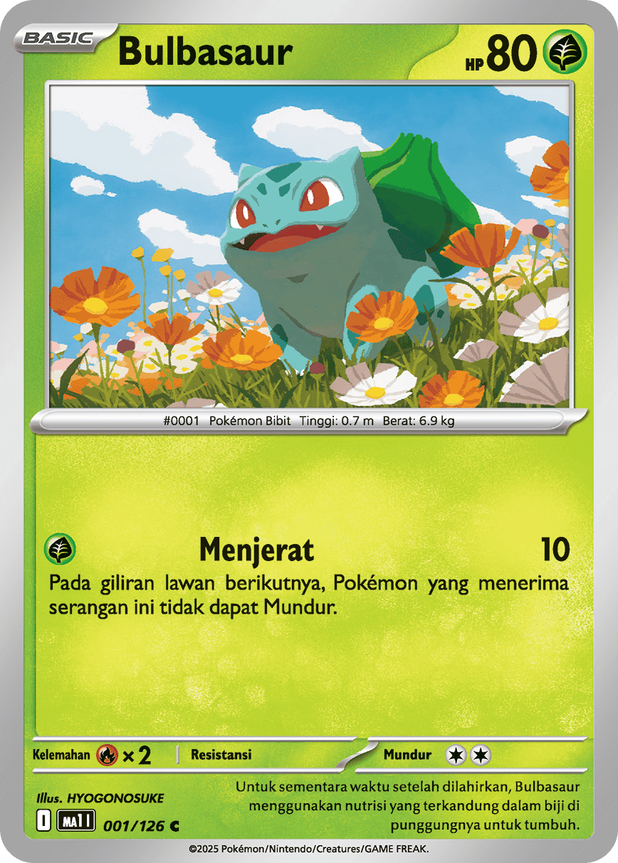 Bulbasaur  001/126