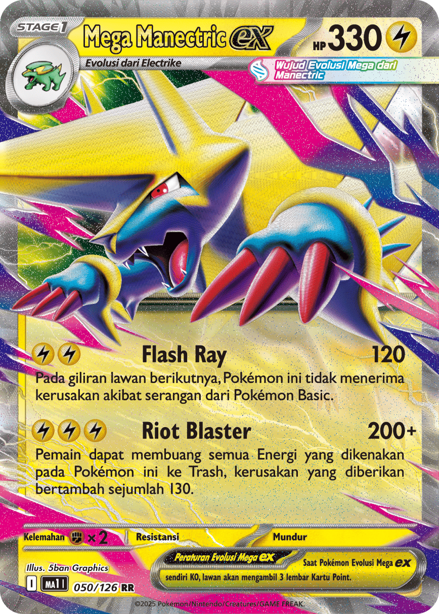 Mega Manectric ex 050/126
