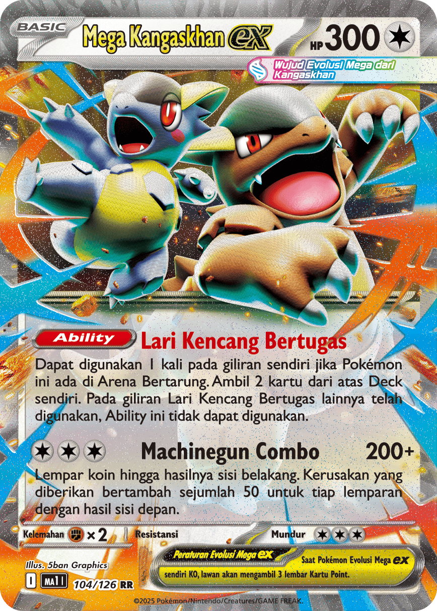 Mega Kangaskhan ex 104/126