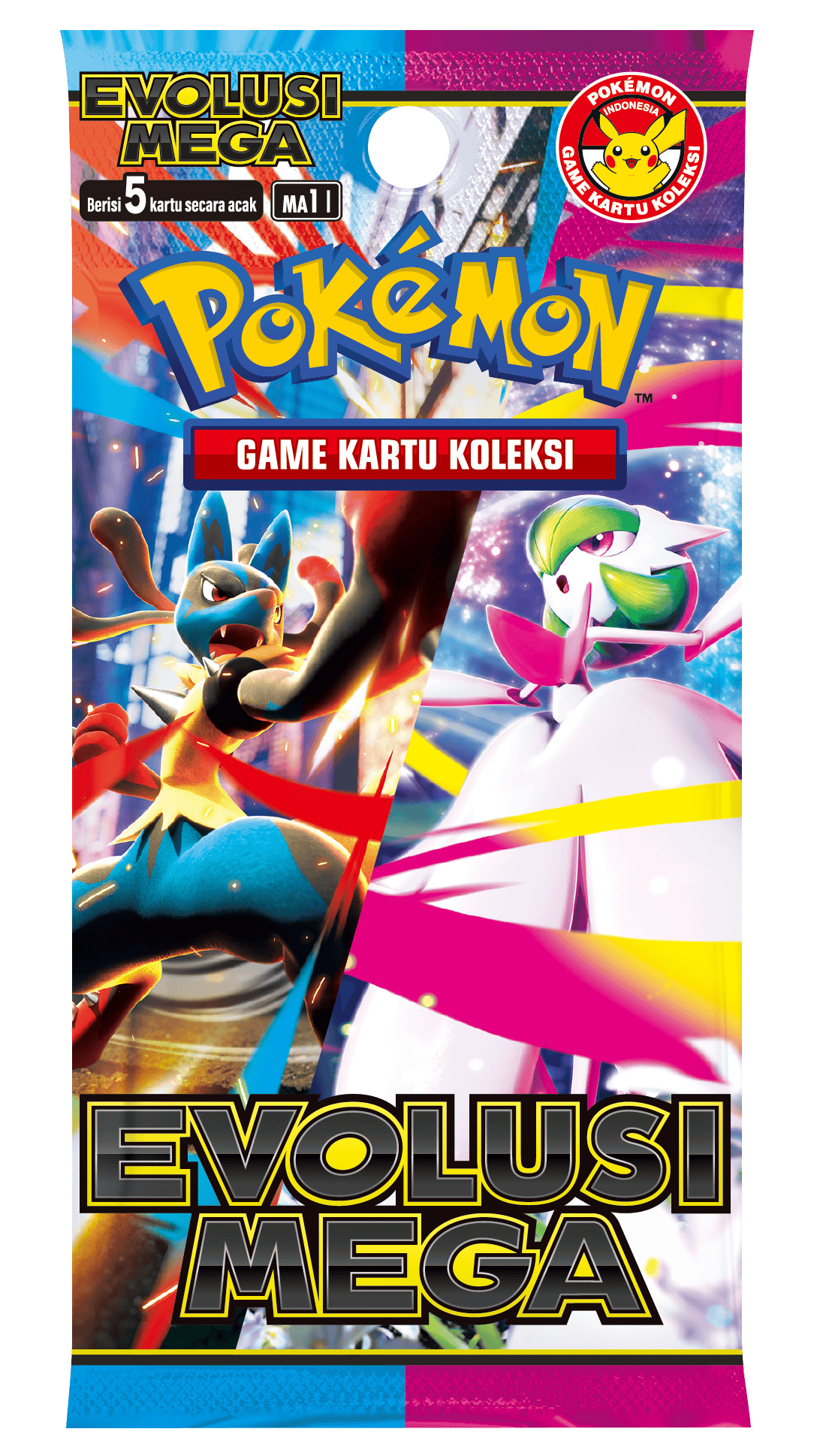 Pokémon Game Kartu Koleksi Evolusi Mega Booster Pack “Evolusi Mega”