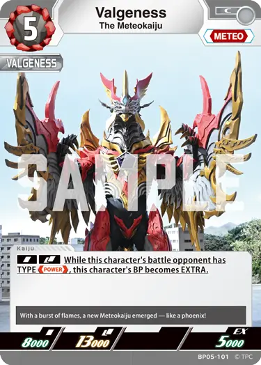 The Meteokaiju Valgeness BP05-101