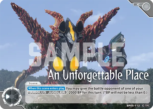 An Unforgettable Place. BP05-112