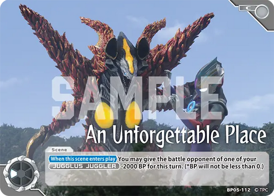 An Unforgettable Place. BP05-112