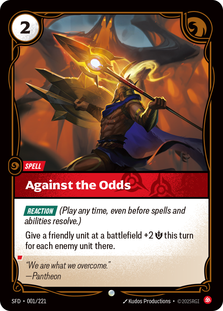 Against the Odds