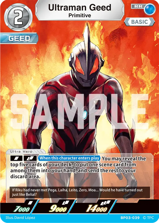 Ultraman Geed  Primitive BP03-039