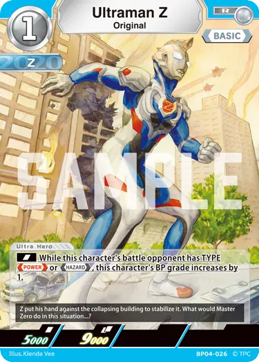 Ultraman Z  Original BP04-026