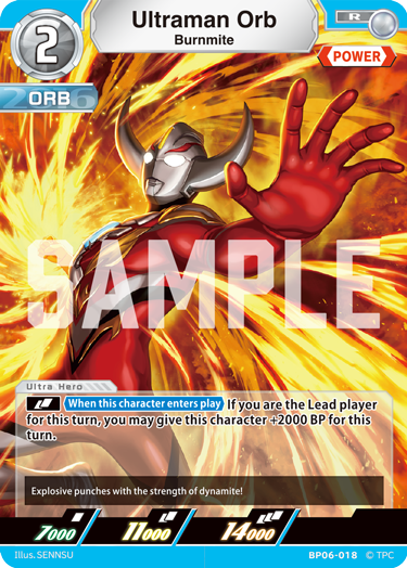 Ultraman Orb - Burnmite (BP06-018)
