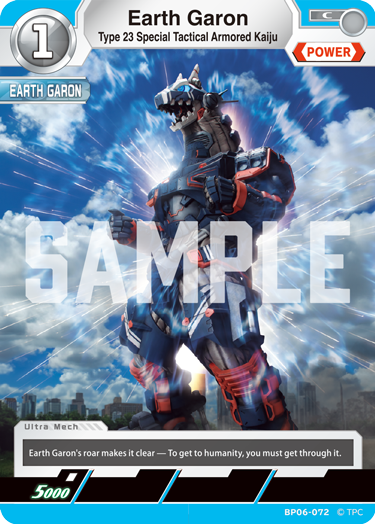 Earth Garon - Type 23 Special Tactical Armored Kaiju (BP06-072)