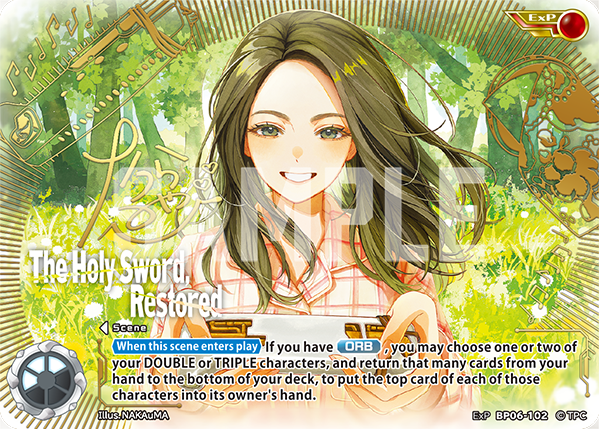 The Holy Sword, Restored (BP06-102) - EXP
