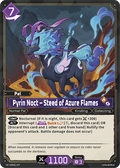 Pyrin Noct – Steed of Azure Flames