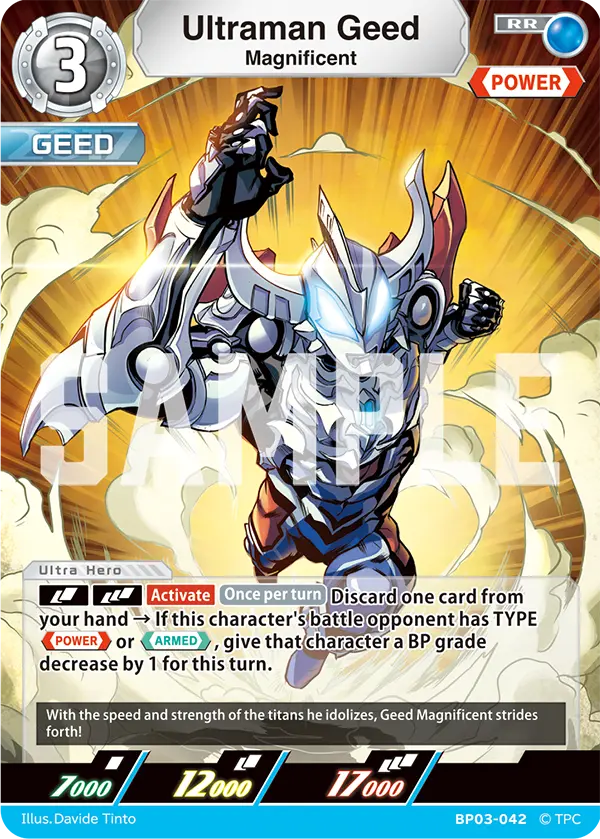 Ultraman Geed  Magnificent BP03-042