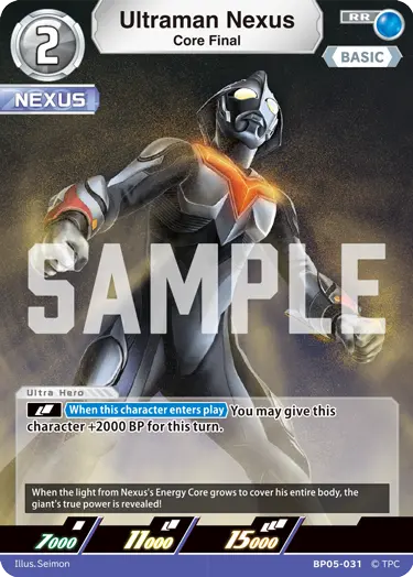 Ultraman Nexus  Core Final BP05-031