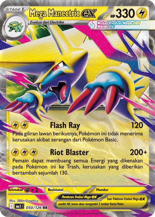 Mega Manectric ex 050/126