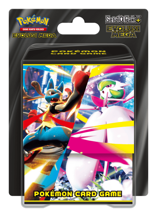 Pokémon Game Kartu Koleksi Evolusi Mega Set 10 Pak PLUS “Evolusi Mega”
